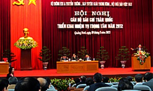 Hội nghị cán bộ báo chí toàn quốc năm 2012